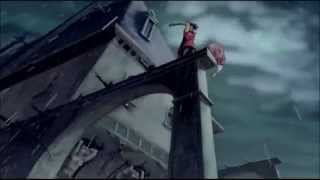 Beauty and the Beast (1991) Scene: Rooftop Battle/Gaston's Death.