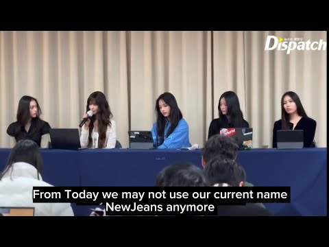 281124 NewJeans 緊急新聞發佈會（英文字幕） (281124 NewJeans EMERGENCY Press Conference (Eng Sub))
