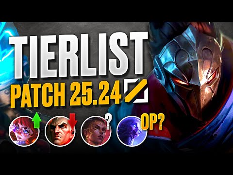 FINAL PATCH OF THE YEAR, Patch 15.24 Tier List Mid Lane - New Meta League of Legends