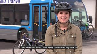 Orillia Transit Adds Bike Racks
