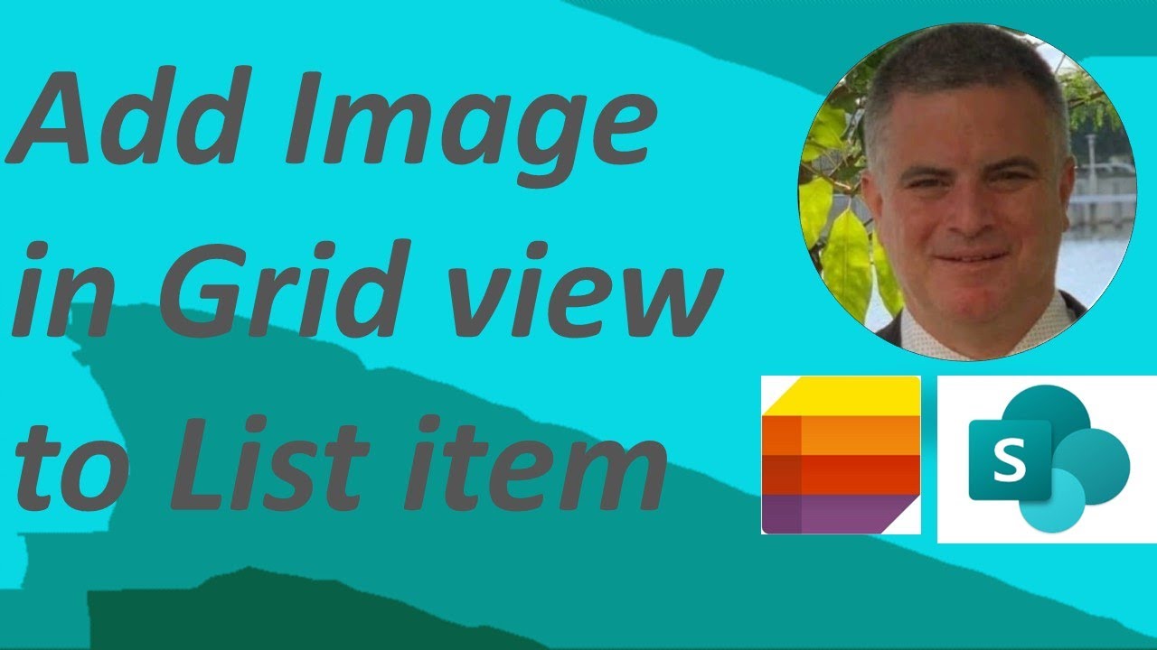 How to add an image in Grid view to Microsoft list