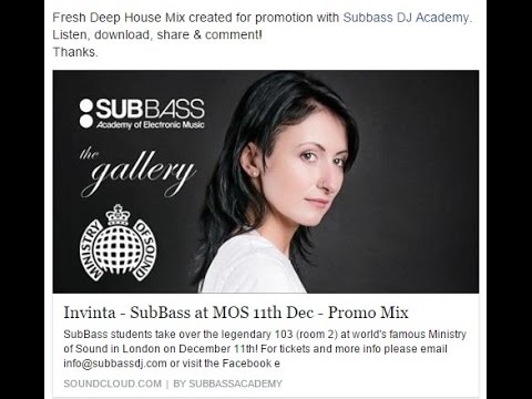 Rock U - Deep House Mix #3 by Invinta - SubBass - Promo Mix
