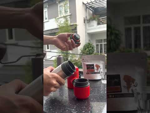 Cách Pha Cà Phê Espresso Với Nanopresso