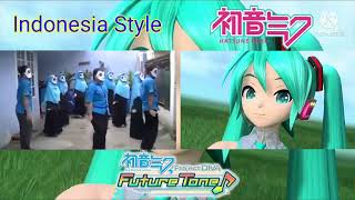 Download lagu Ievan Polkka vs Senam Pinguin (side-by-side comparison) mp3