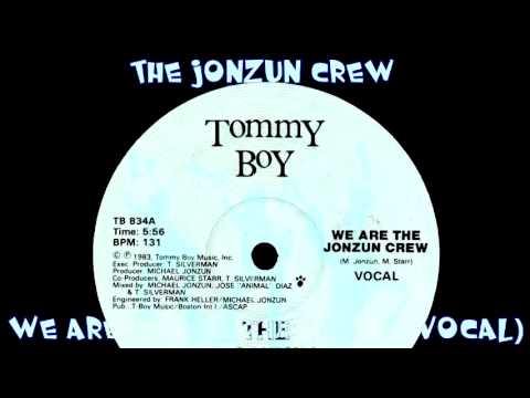 The Jonzun Crew - We Are The Jonzun Crew (Vocal)