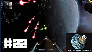 Let's Play X3 Terran Conflict #22 Beating the Dreaded OTAS Escort Mission: Contracted with the Corp