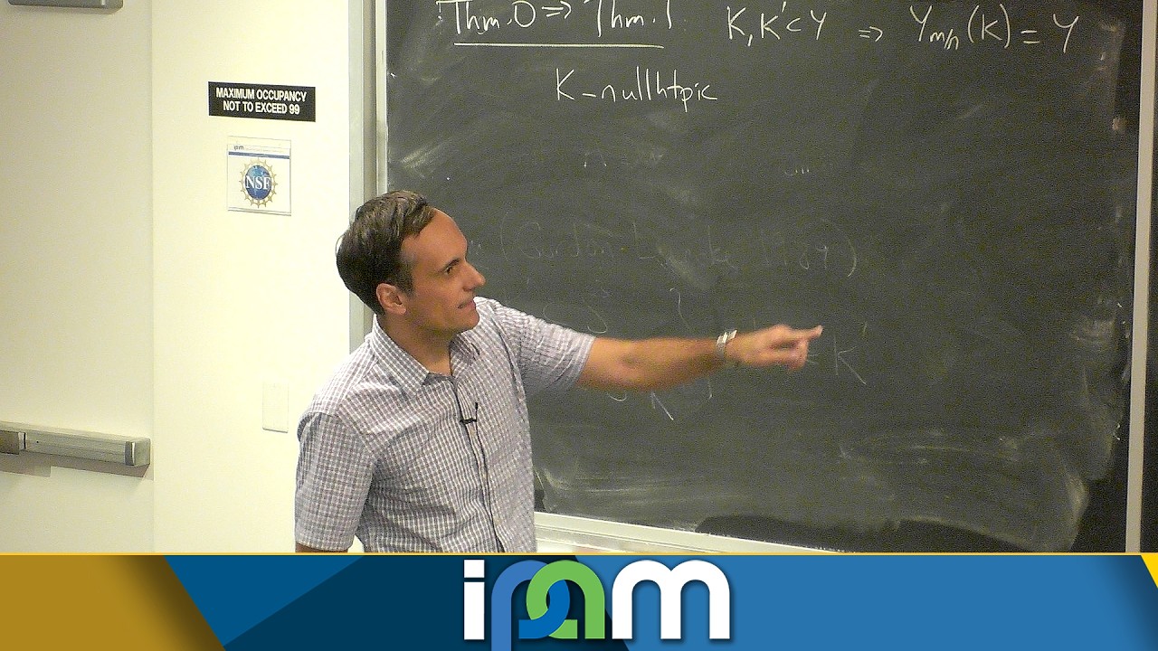 Ciprian Manolescu - Knot complements, local Floer homology, and sheaf quantization - IPAM at UCLA
