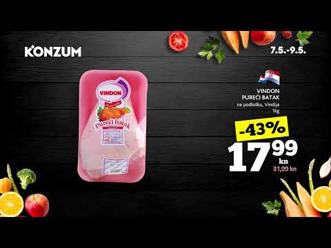 Akcija ponedjeljak srijeda 7.5.-9.5.