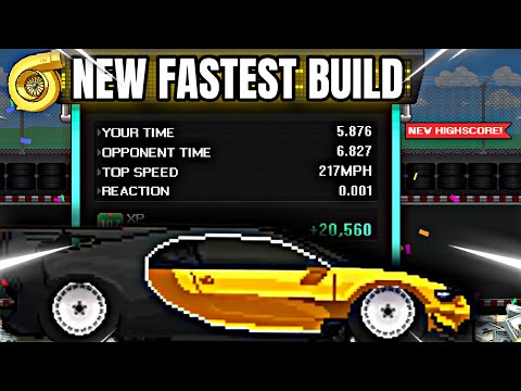 THE FASTEST CAR 2025 (World Record) No Mods | Pixel Car Racer