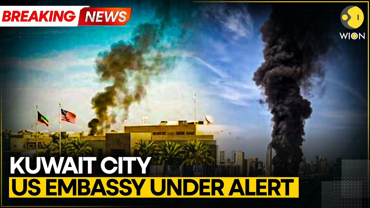 US-Iran War: Smoke Seen Rising From US Embassy in Kuwait City | WION