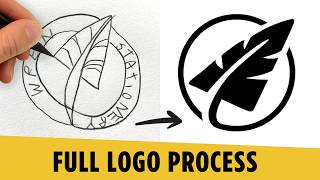 Design a Logo Start to Finish (Step-by-Step for Beginners)