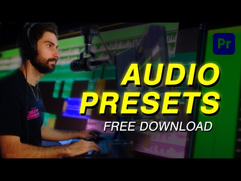 Free Audio Presets for Premiere