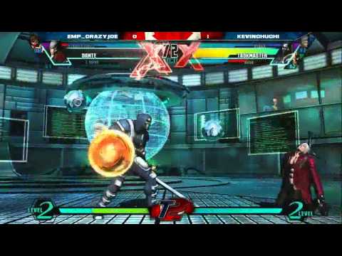 Toryuken 2 Day 2 - uMVC3 Top 16 to 8 - EMP_CrazyJoe vs KevinChuchi
