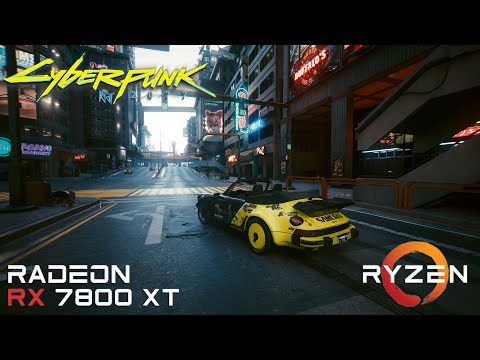 Cyberpunk 2077 - Patch 2.12 - RX 7800 XT - Ryzen 5 7600 - 1080p - 1440p - 4K - Ray Tracing OFF/ON