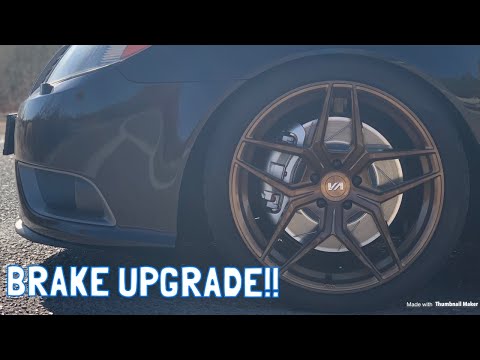 Saab 9-3 Turbo X Brake Upgrade and Replacement!