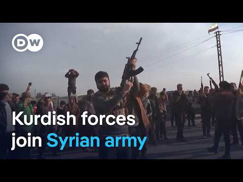 Kurdish-led SDF has dissolved under a deal which recognizes Kurdish rights | DW News