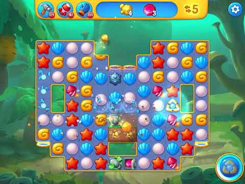 Fishdom level 6063 no boosters フィッシュダム ノーマル [Friend's]