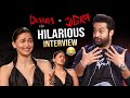 NTR And Alia Bhatt Full Fun Interview With Karan Johar Devara X Jigra News Buzz