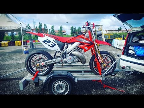 TEST HONDA CR 125 SUPERMOTARD | Pista il Geko - Montemurlo
