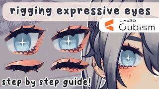 【 how to rig expressive eyes ! 】 live2d step-by-step guide thumbnail