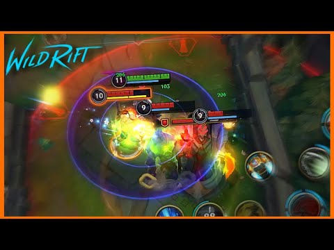 DARIUS vs SHEN BARON LANE GAMEPLAY Wildrift | Beach Gaming