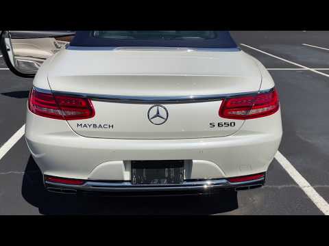 Mercedes Maybach S650 Convertible V12 Cold Start Up Sound