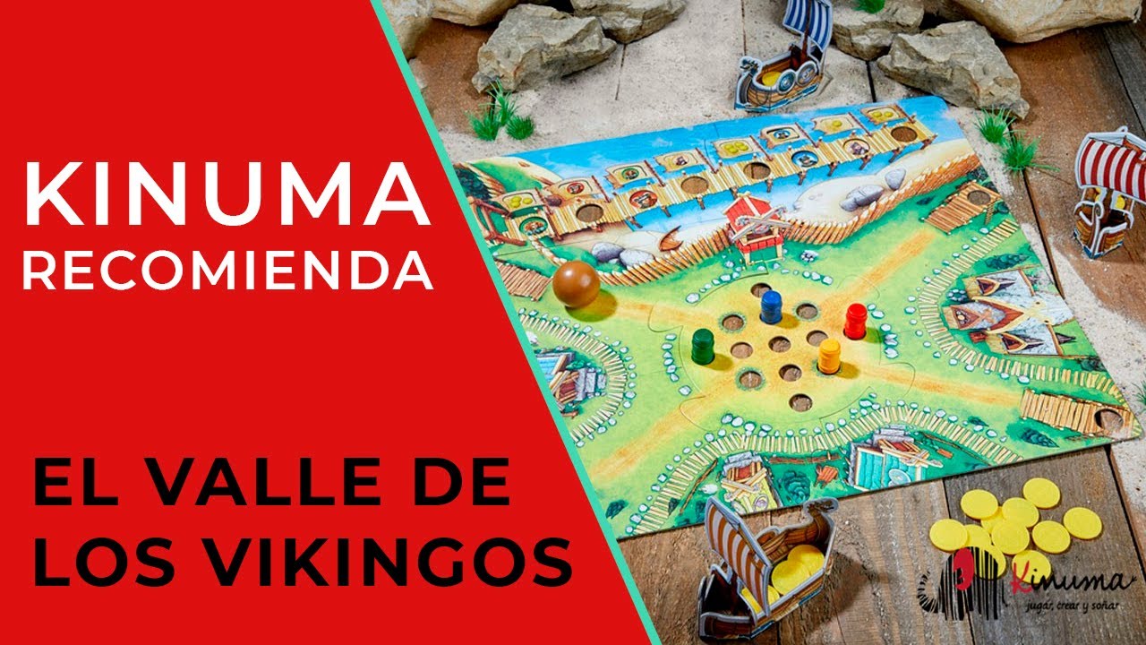 ¿Cómo se juega a EL VALLE DE LOS VIKINGOS || Kinuma Recomienda