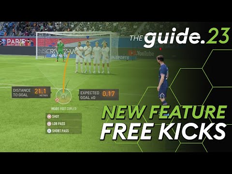 The NEW Free Kick System In FIFA 23 EXPLAINED | Free Kick Tutorial (Curved, Low, Knuckle, Chip, etc)