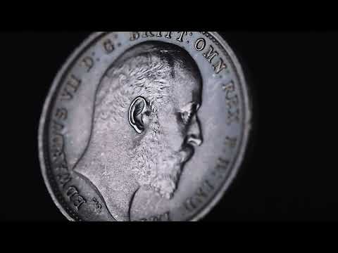 Coin, Great Britain, Edward VII, 4 Pence, Groat, 1903, MS(63), Silver, KM:798
