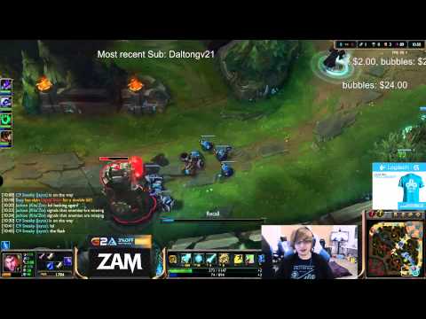 Sneaky - Jayce vs Ezreal ADC - League of Legends Full Game