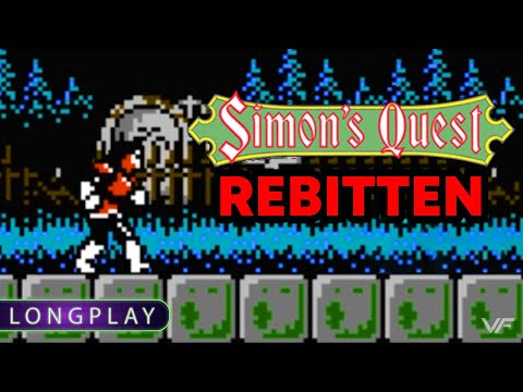 My new favorite??? Castlevania II: Simon's Quest Rebitten Longplay #castlevania #gaming