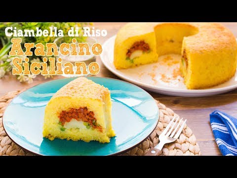 Ciambella Arancino Siciliano - Ricetta Timballo di Riso Filante al Forno - 55Winston55
