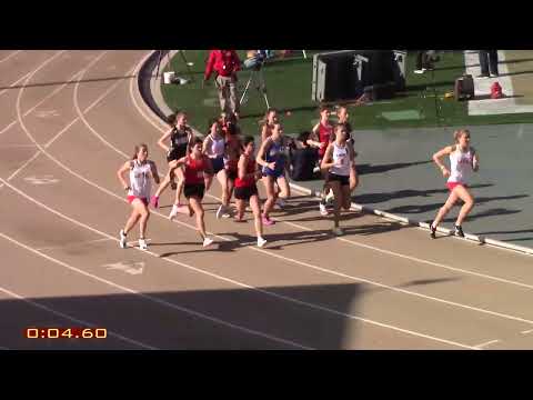 2022 Sac State Classic - Girls 1600m section 2