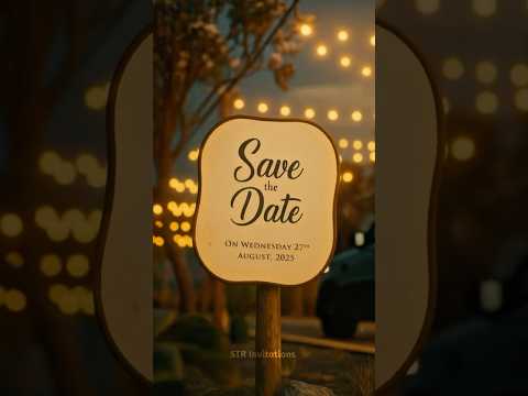 3D Save The Date · vol. I
