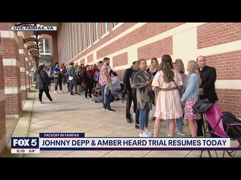 Johnny Depp Trial: Crowds line up outside courtroom; Amber Heard cross-examination expected