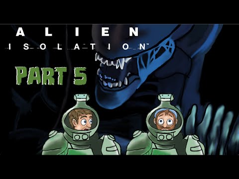 AHH! ALIEN! - Alien Isolation - Part 5 - Midnight Munchkins