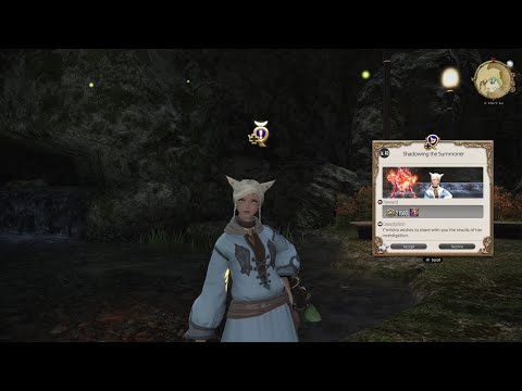 FFXIV Summoner Job Quest: Shadowing the Summoner
