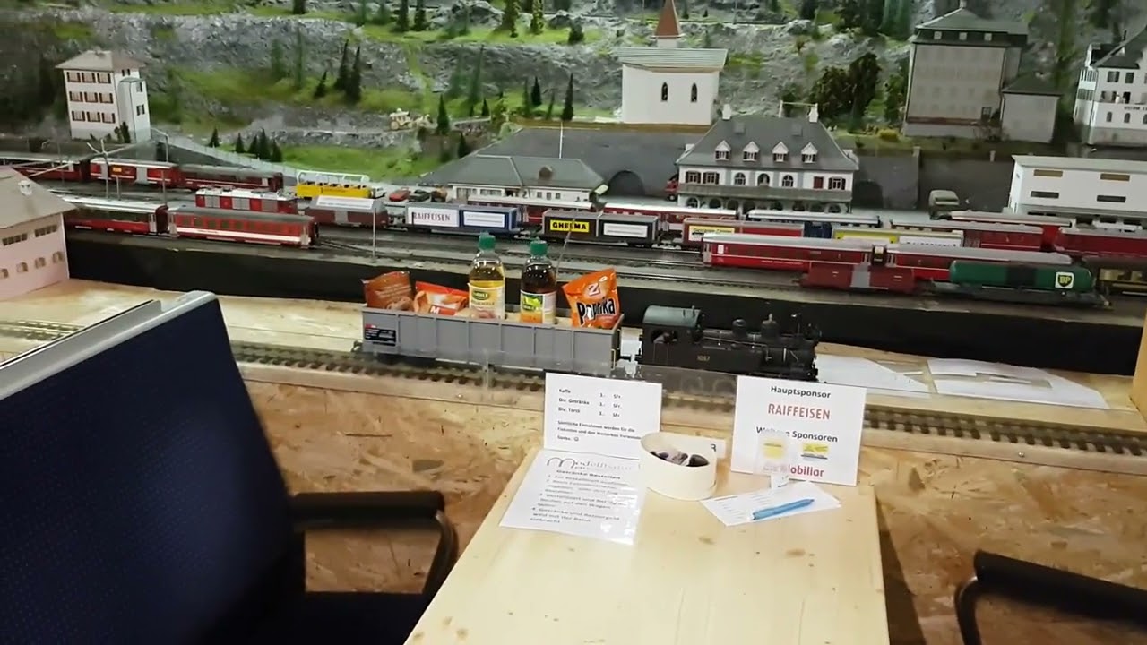 Catch a captivating glimpse of Modellbahn Meiringen.