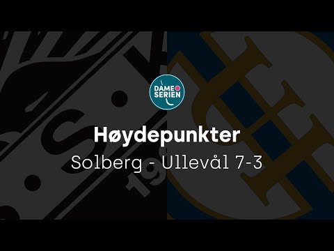 Høydepunkter: SSK - Ullevål Damer