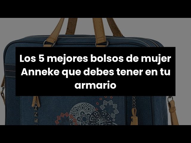 Vídeo relacionado con Anekke - Bolso de Mujer - Bolso en Poliester con 2 Asas de Hombro Convertible en Mochila - Cierre de Cremallera - Accesorios y Complementos Mujer - Medidas 31x33x5 cm
