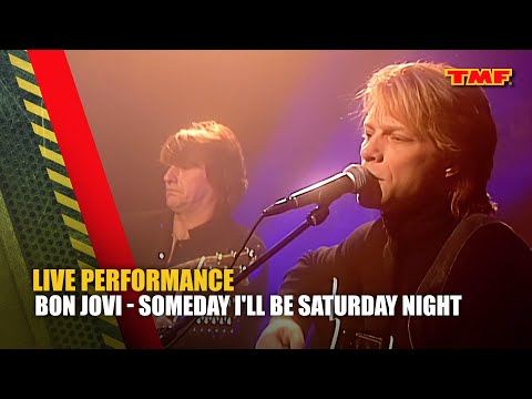 Bon Jovi - Someday I'll Be Saturday Night | Live at the TMF Café 2000 | TMF