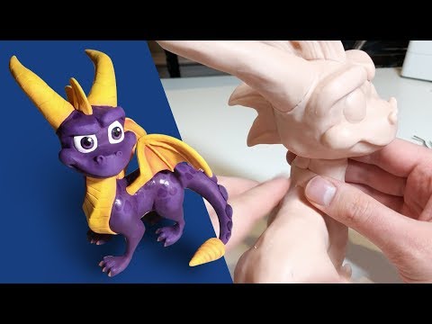 Sculpting Spyro the Dragon from the Spyro Reignited Trilogy