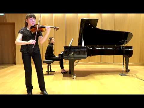 Alexandra COOREMAN  H. Vieuxtemps Concerto nr.5 1mvt