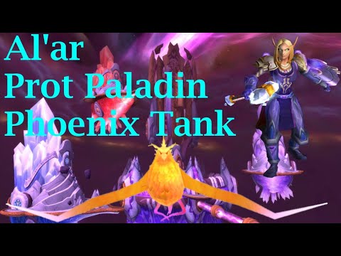 Al'ar Prot Paladin Phoenix Tank POV - TBC Classic