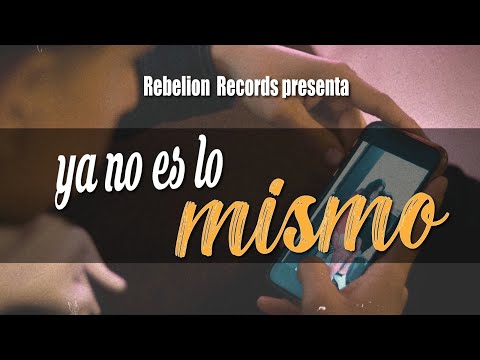 Jonathan Contreras X Ismael CM - Ya No Es Lo Mismo (VIDEO OFICIAL)
