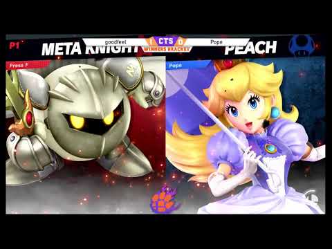 Clocktower Smash 51 - Losers - goodfeel (Pikachu, Meta Knight) vs. Pope (Peach) - SSBU