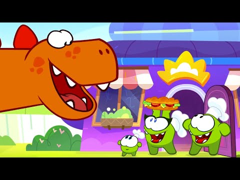 As Histórias do Om Nom: Om Nom Cafe - Mega Refeição - Desenhos Animados para Crianças