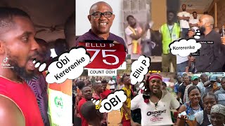 Ellu P! Full Vote Counting Of Peter Obi The Labour Party Candidate As Electorates have fun Across th