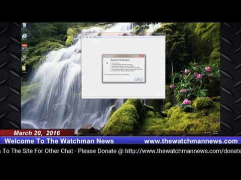 The Watchman News 03/20/2016  Baofeng UV-5R Plus Unbox And Program With CHIRP
