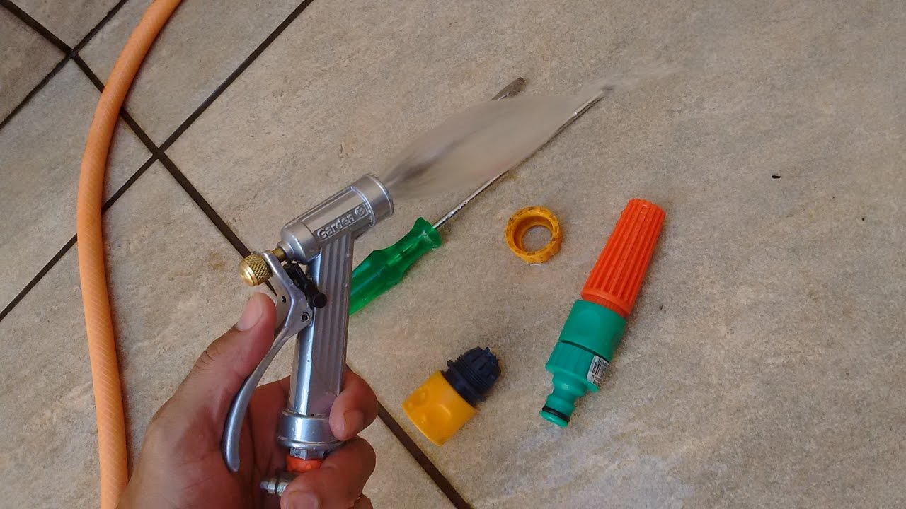 Qual esguicho de jardim comprar? Qual tem mais pressão?